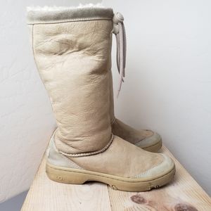 UGG Women's Ultimate Tall 5250 Beige Sheepskin